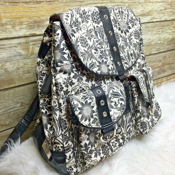 Gigi Hill Los Angeles Floral Print Backpack Bag main image 9
